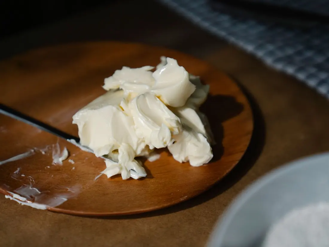 Fresh butter used to make desi ghee