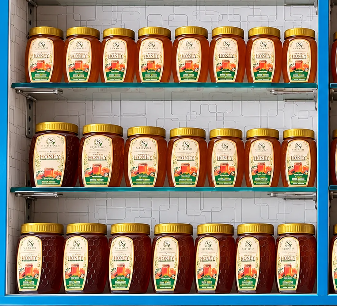 Wholesale honey in Pakistan: jars of pure honey for bulk orders